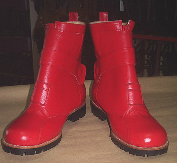 Star Wars RED CLONE BOOTS Size US 9 1/2D Euro 43