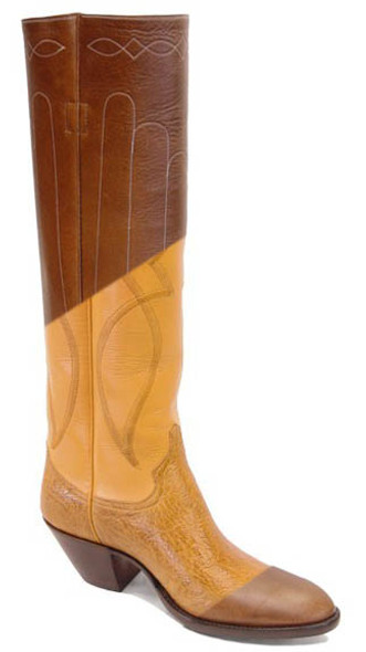 Tall Black Fancy Work (cowboy) Boots any Height/Size