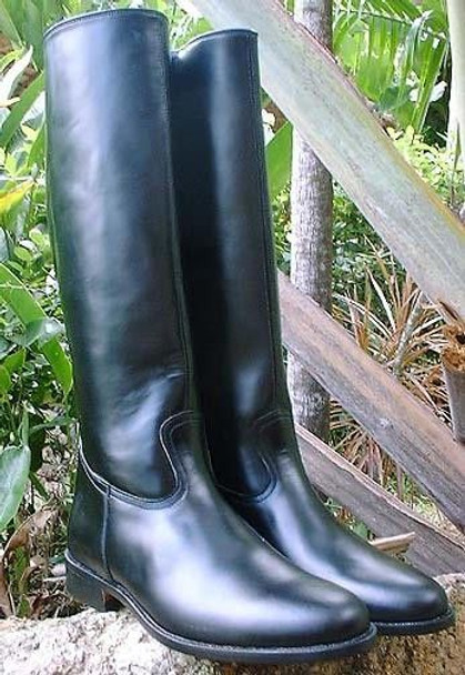 Police Boots (with or without zipper)