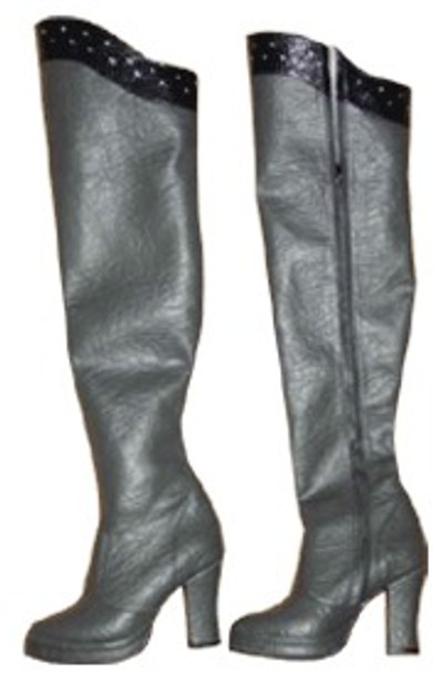 Black Leather Knee High Boots Black Leather Knee High Boots