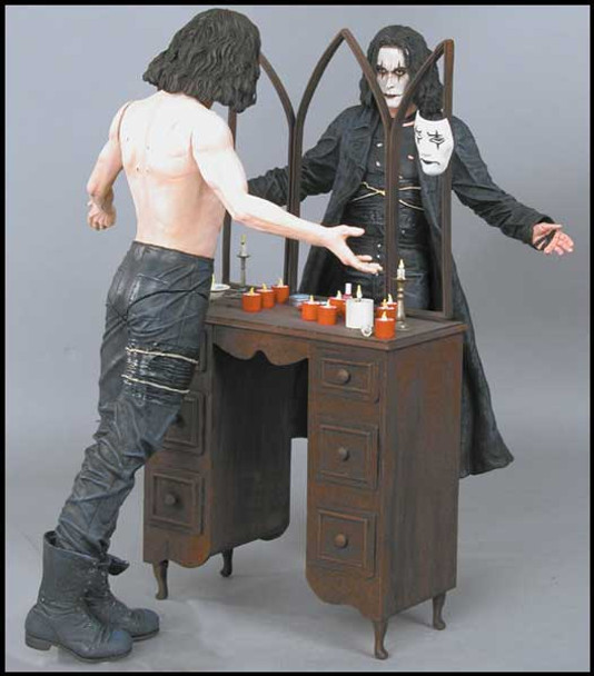 Eric Draven's boots in THE CROW with Brandon Lee