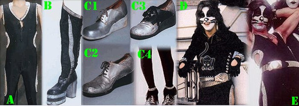Peter Criss Shoes from the 70's