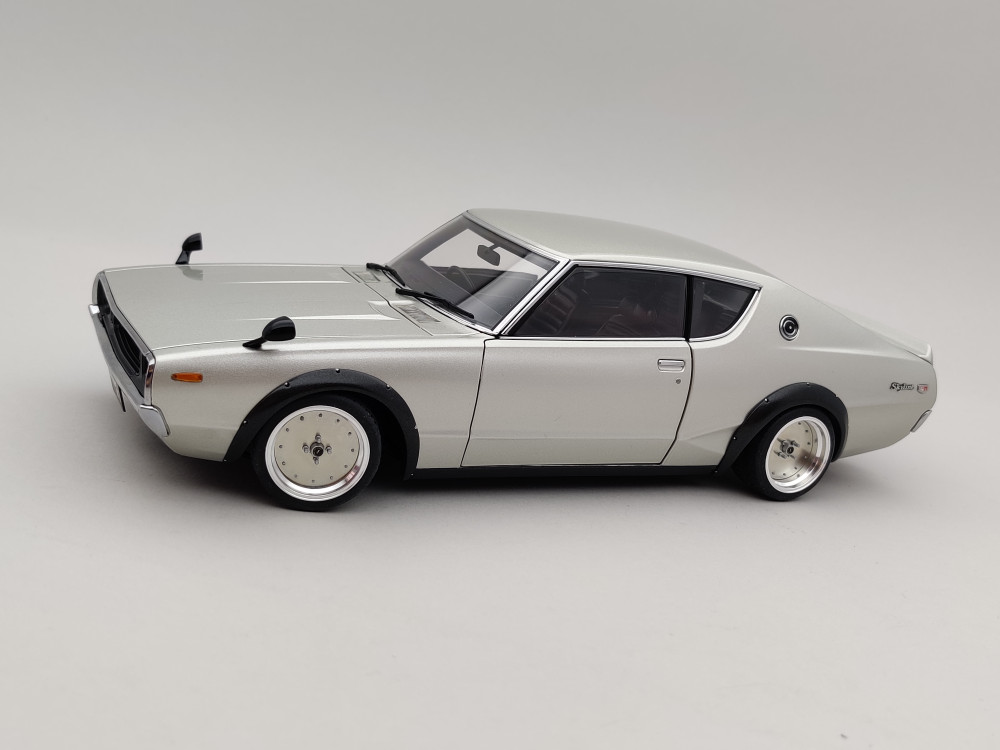 Nissan Skyline 2000 GT-R Kenmeri KPGC110 Custom - Tk Diecast