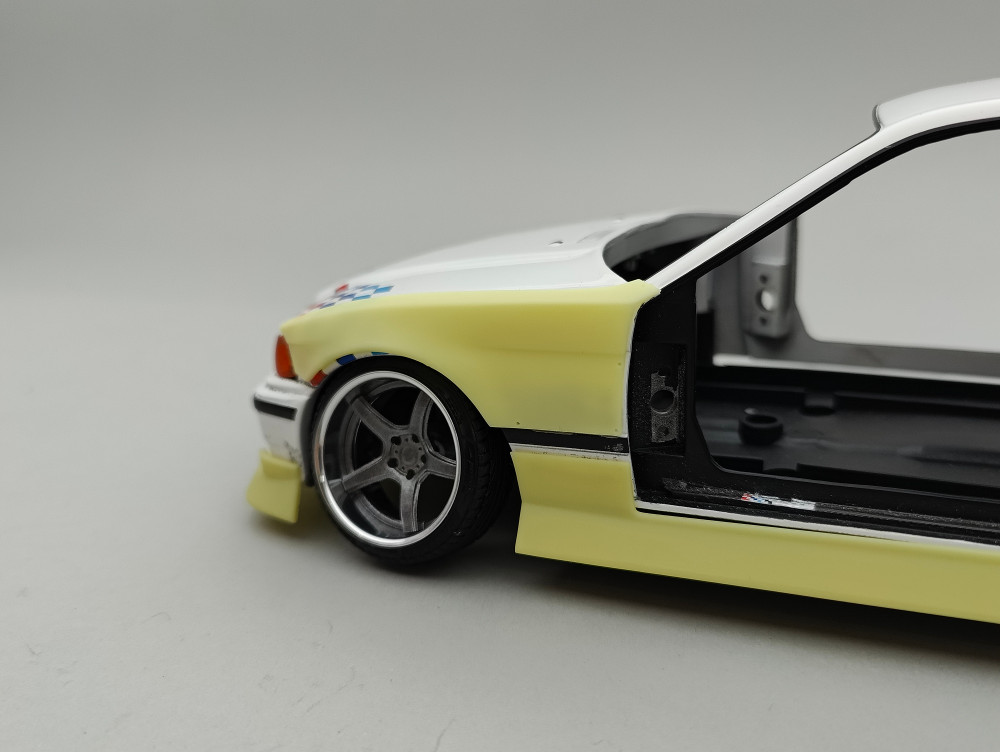 BMW M3 E36 HM Sports Front Fenders - Tk Diecast