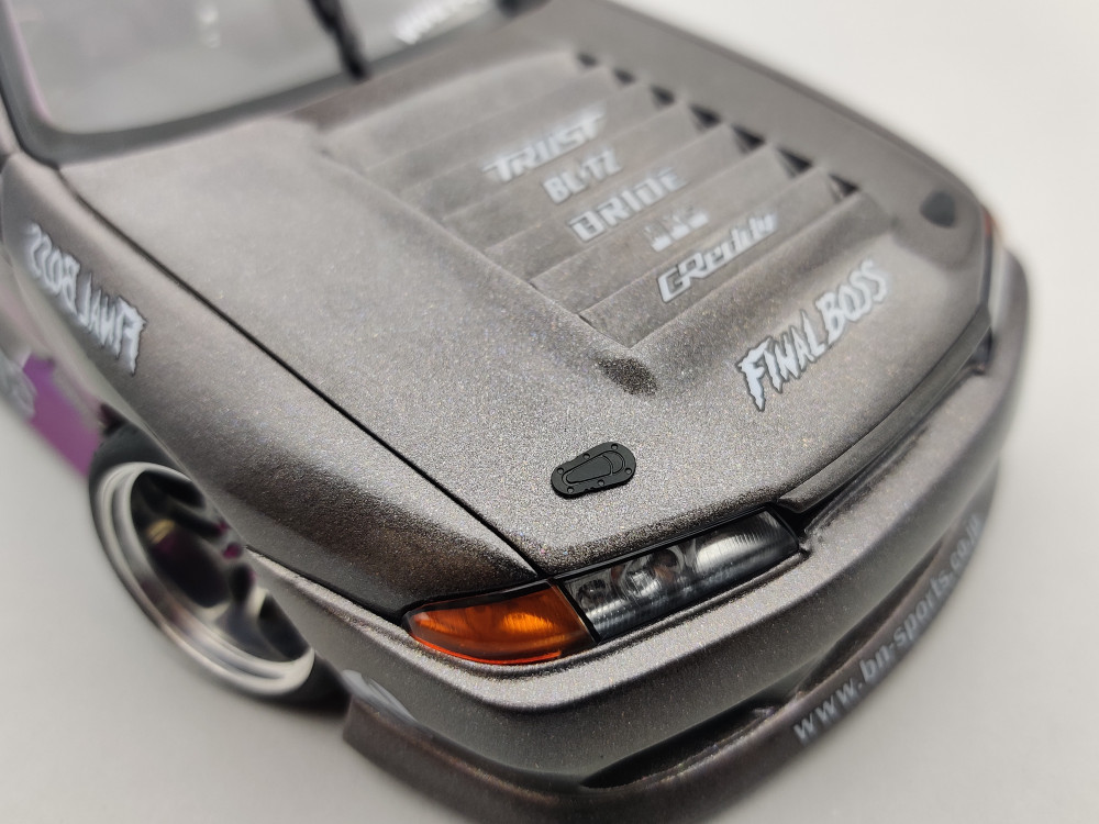 Hot Boi Style Nissan Skyline R32 BN Sports Custom - Tk Diecast