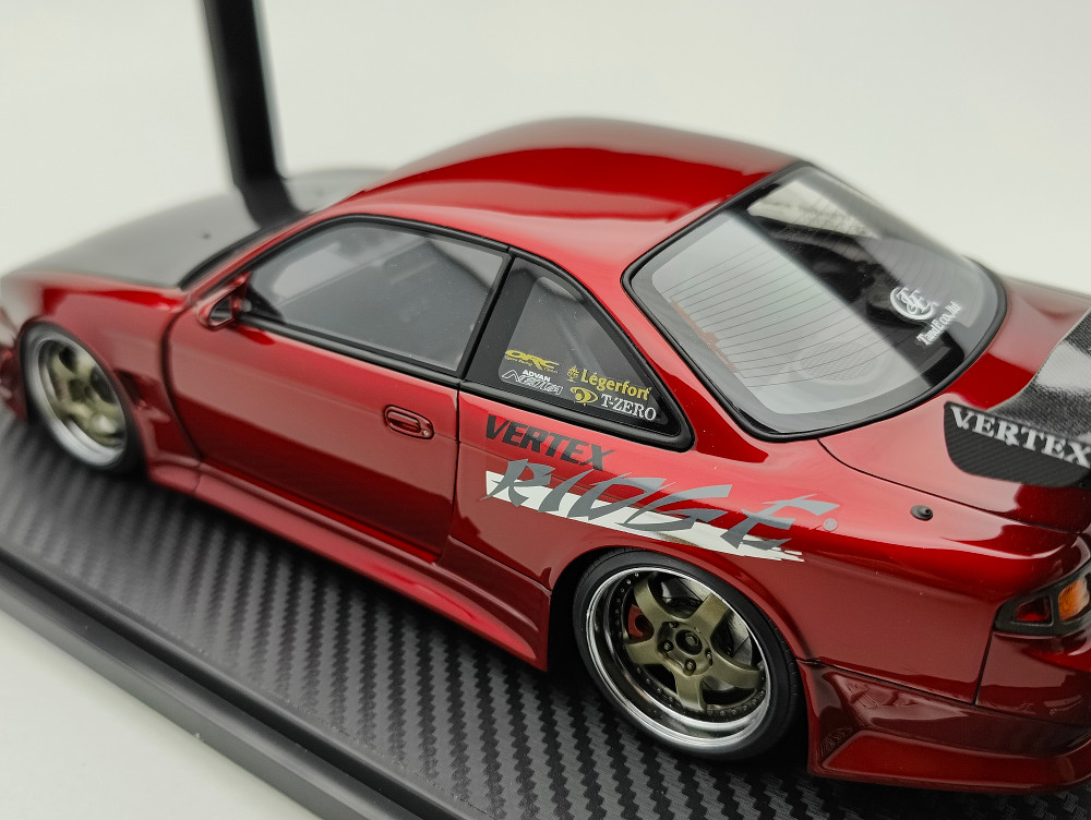 1/18 Ignition IG3084 Nissan Silvia S14 Vertex Red