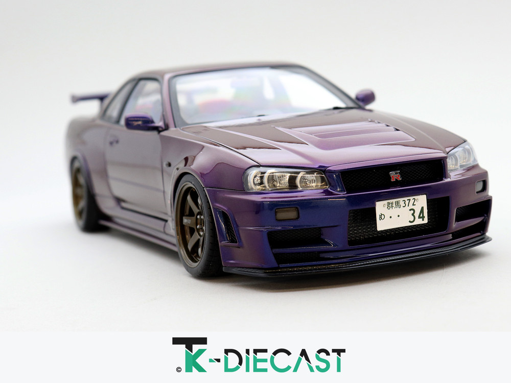 TOKYO AUTO SALON限定 R34 GT-R Z-tune Nissan Skyline GT-R R34 Nismo Tokyo Auto Salon by Time Micro