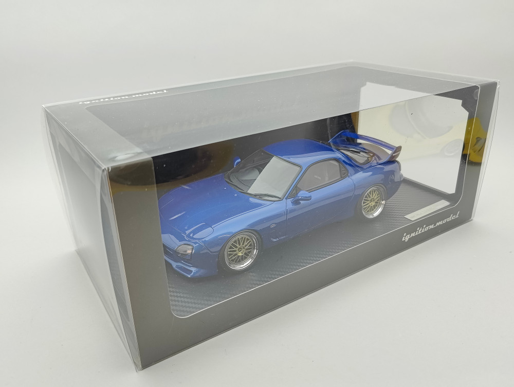 1/18 Ignition IG0295 Mazda RX-7 FD 3S Mazda Speed A-Spec Blue - Tk