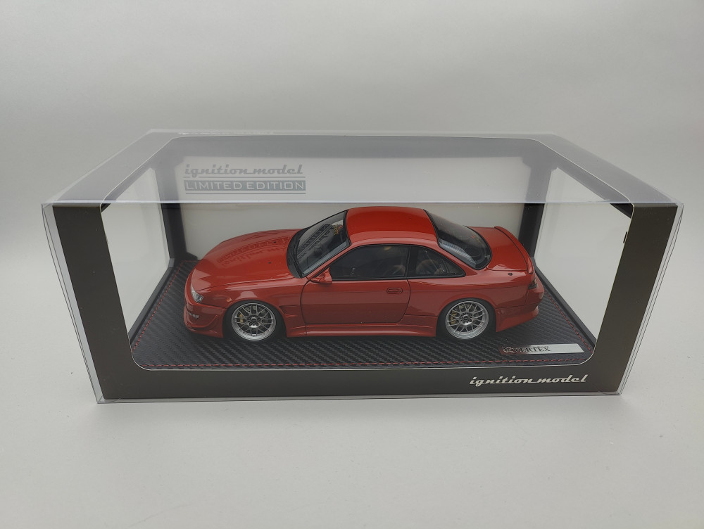 1/18 Ignition IG03083 Nissan Silvia S14 Vertex Red Web