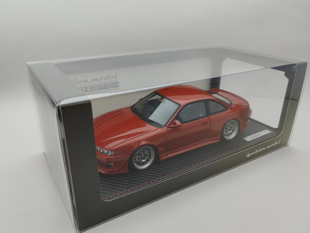 1/18 Ignition IG03083 Nissan Silvia S14 Vertex Red Web