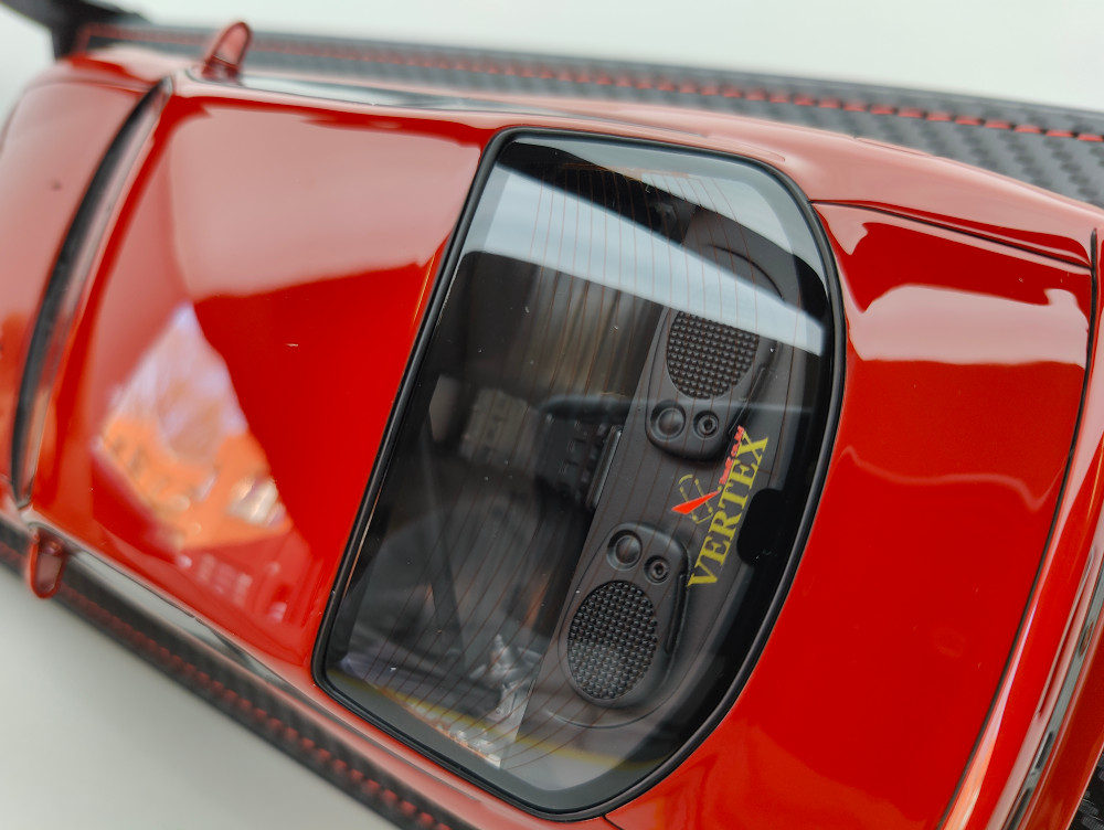 ミニカー 1/18 VERTEX S14 Silvia Gun llic Ignition Model 1/18 IG3083 VERTEX Nissan S14 Silvia Red With