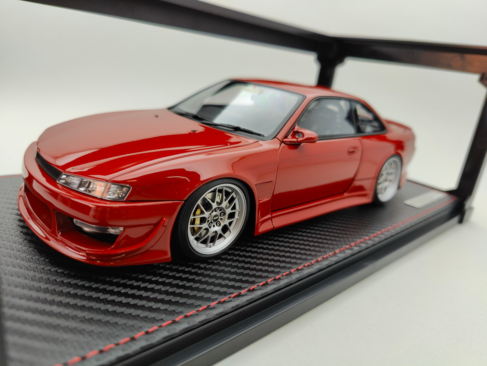1/18 Ignition IG03083 Nissan Silvia S14 Vertex Red Web
