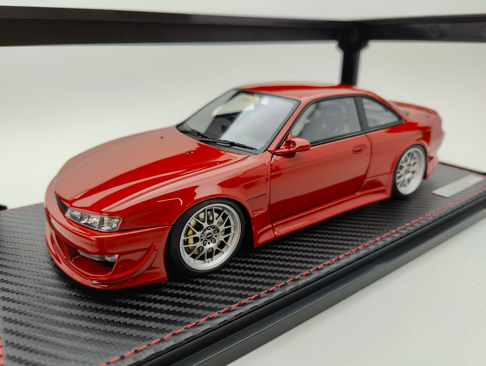 1/18 Ignition IG03083 Nissan Silvia S14 Vertex Red Web Edition