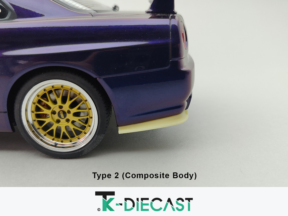 Nissan R34 GT-R Skyline Nismo Rear Bumper Spats