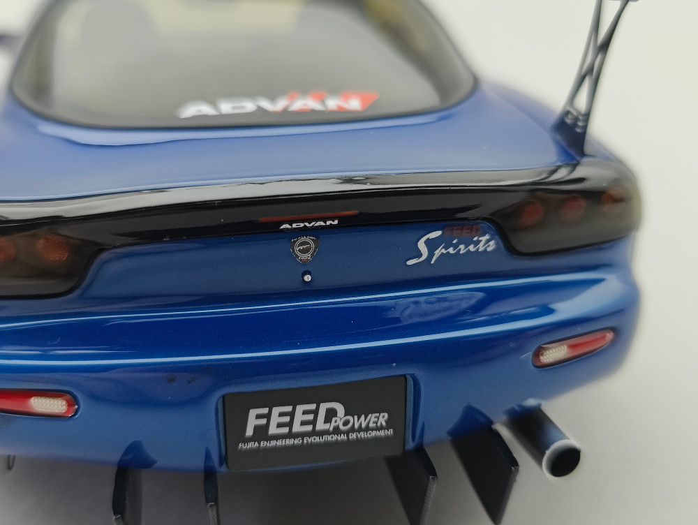 1/18 Ignition IG2962 Mazda Afflux Gt3 FC3S RX-7 Blue