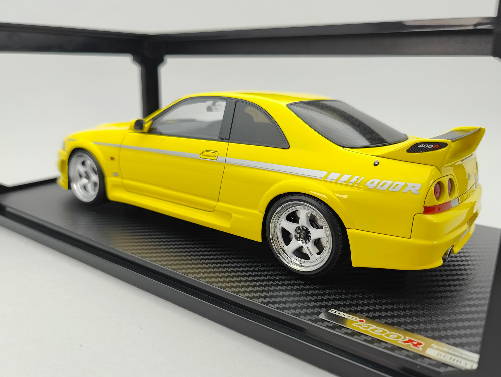 1/18 Ignition IG2252 Nissan Skyline R33 400r Yellow - Tk Diecast