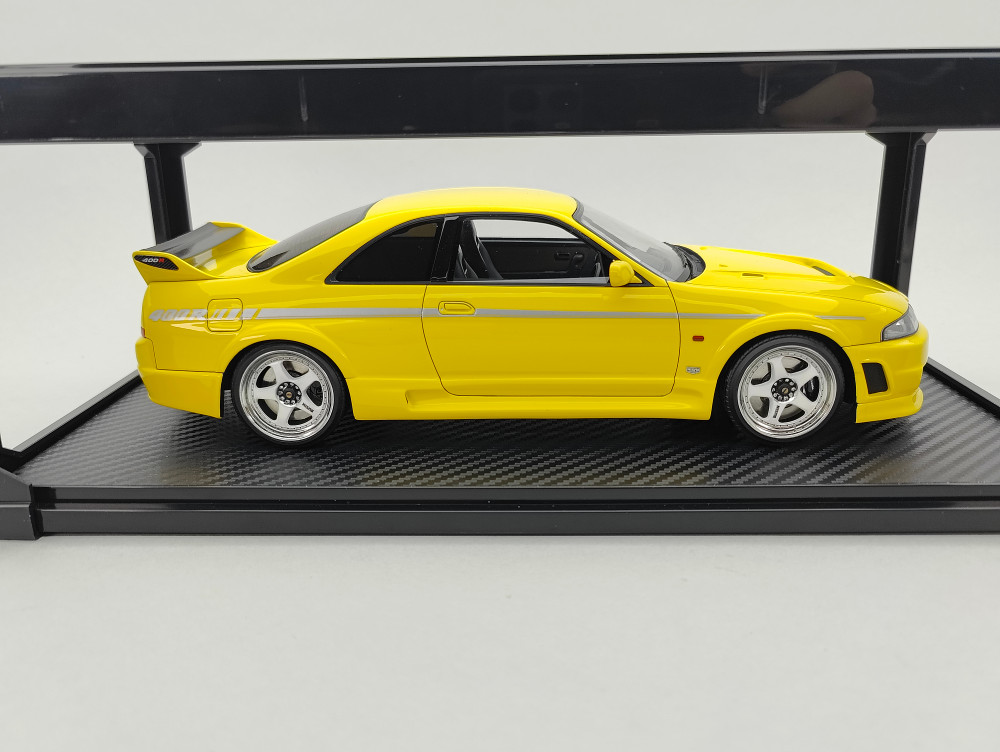 1/18 Ignition IG2252 Nissan Skyline R33 400r Yellow - Tk Diecast