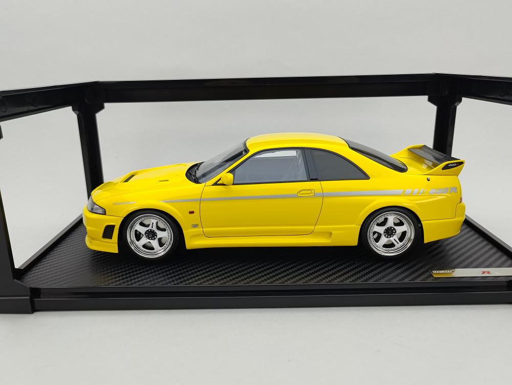 1/18 Ignition IG2252 Nissan Skyline R33 400r Yellow - Tk Diecast