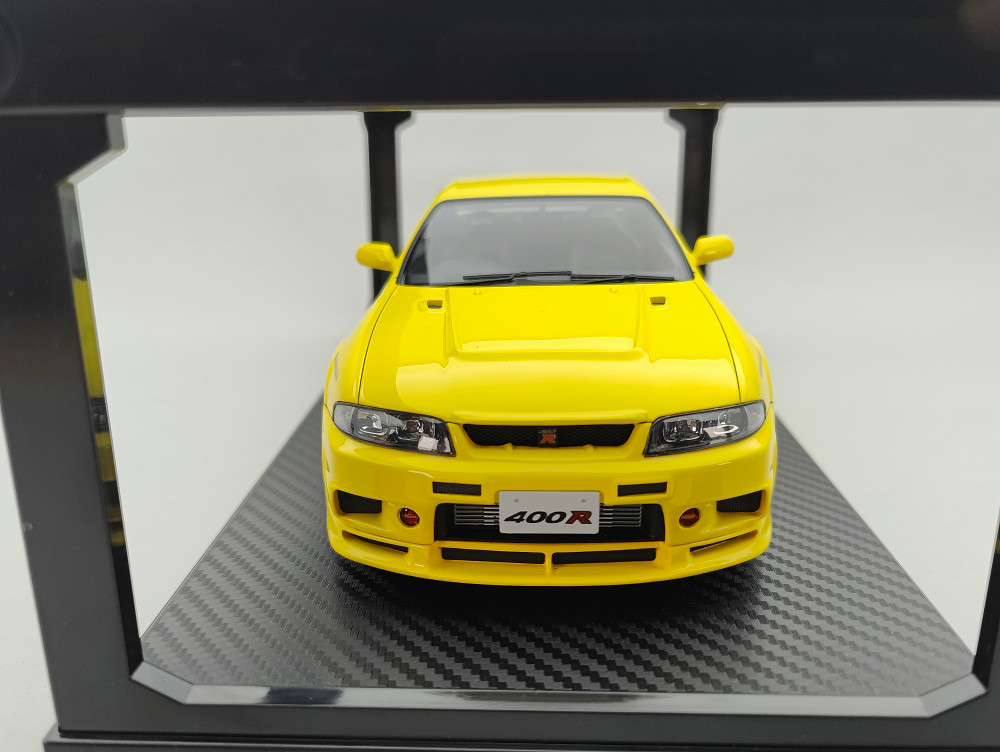 1/18 Ignition IG2252 Nissan Skyline R33 400r Yellow - Tk Diecast