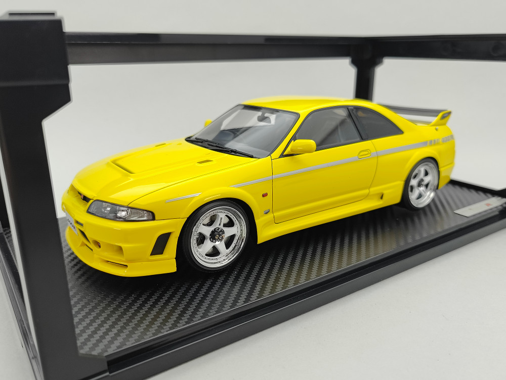 1/18 Ignition IG2252 Nissan Skyline R33 400r Yellow - Tk Diecast