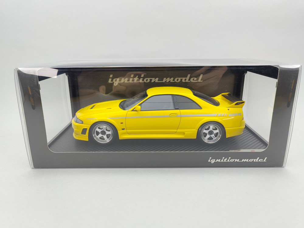 1/18 Ignition IG2252 Nissan Skyline R33 400r Yellow - Tk Diecast