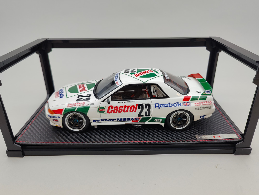 1/18 Ignition IG2777 Nissan Skyline GT-R Castrol #23 1990 Macau