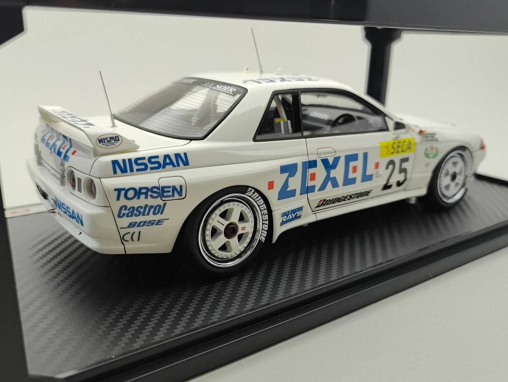1/18 Ignition IG2113 Nissan Skyline GT-R ZEXEL SPA 1991 #25 - Tk