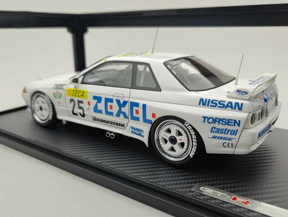 1/18 Ignition IG2113 Nissan Skyline GT-R ZEXEL SPA 1991 #25