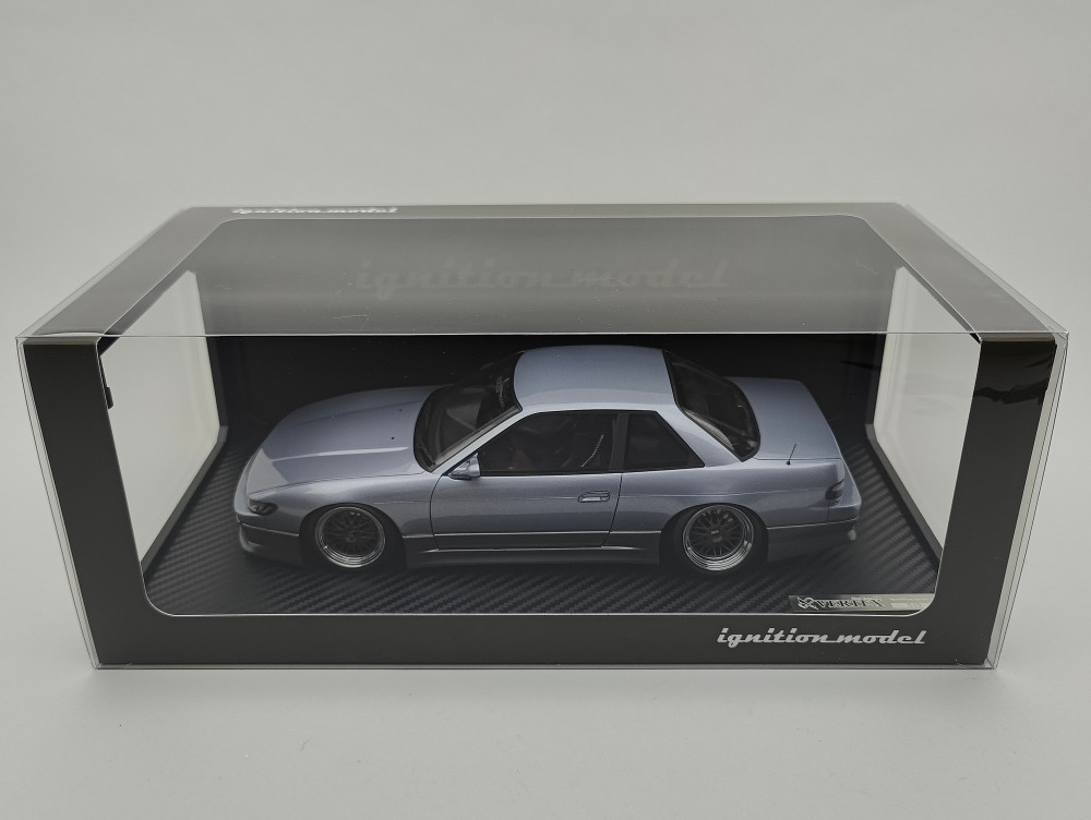 1/18 ignition IG3590 Nissan SIlvia S13 Vertex Two Tone SIlver Grey