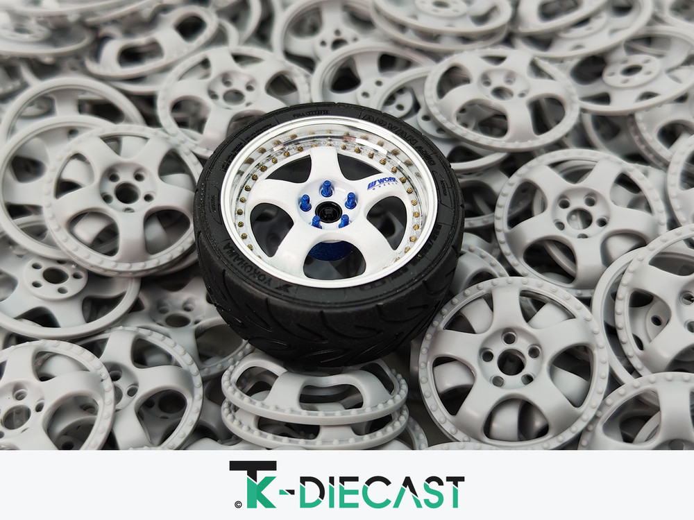 17" Work Meister S1 3P Alloy Optional Detailing Bolts