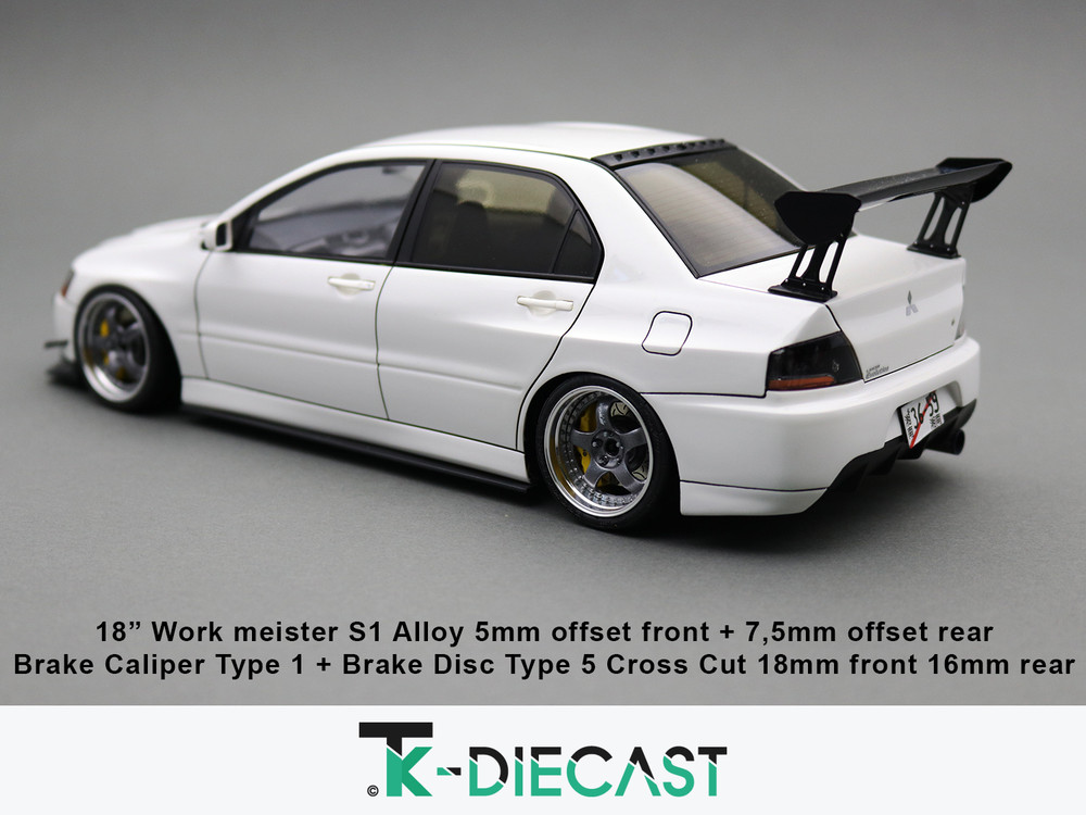 17" Work Meister S1 3P Alloy Optional Detailing Bolts