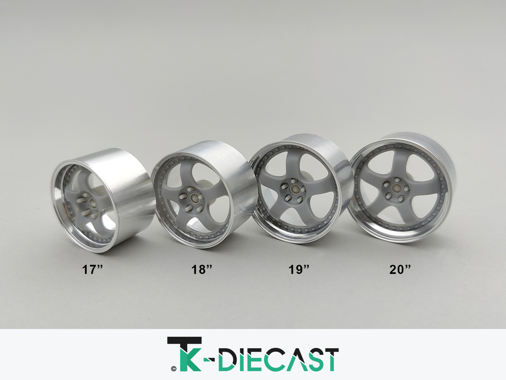 19" Work Meister S1 3P Alloy Optional Detailing Bolts