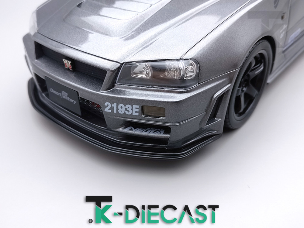 LOVE_FOX_05　Nismo Omori Factory R34 PREORDER* Ignition Model 1:64 Nissan Skyline (R34) NISMO