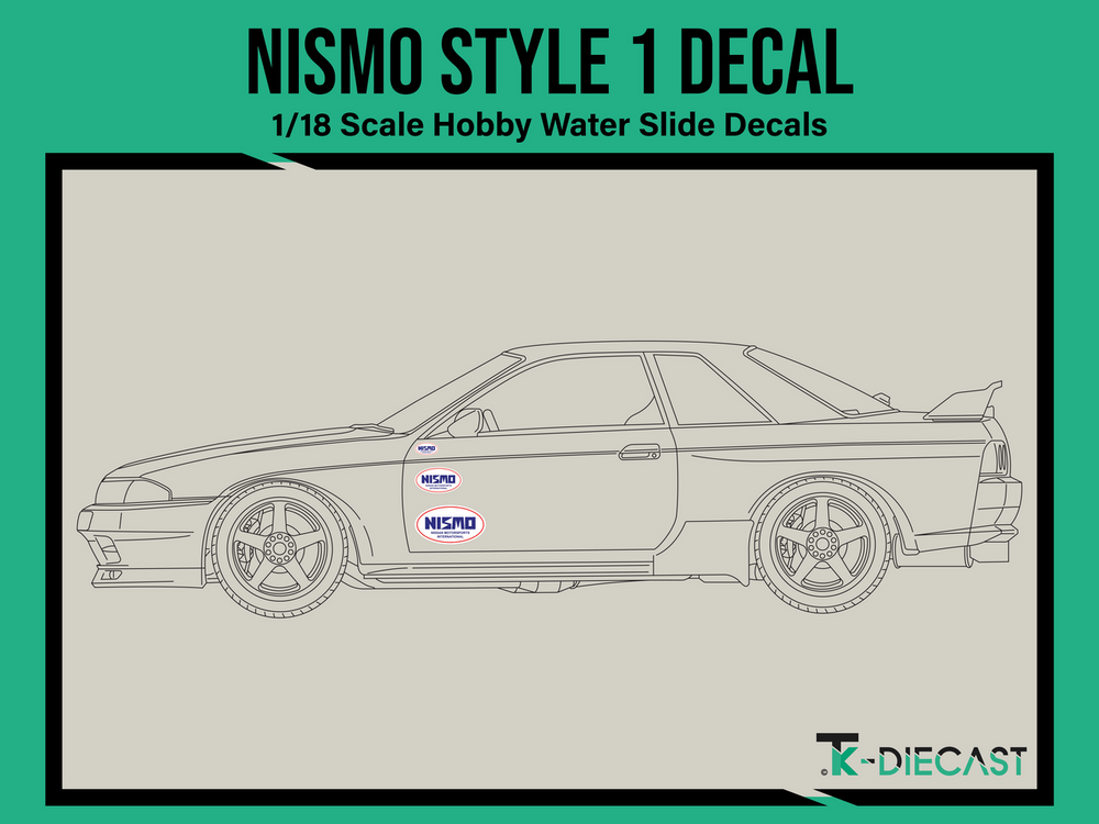 Nismo Style 1 Decal Set