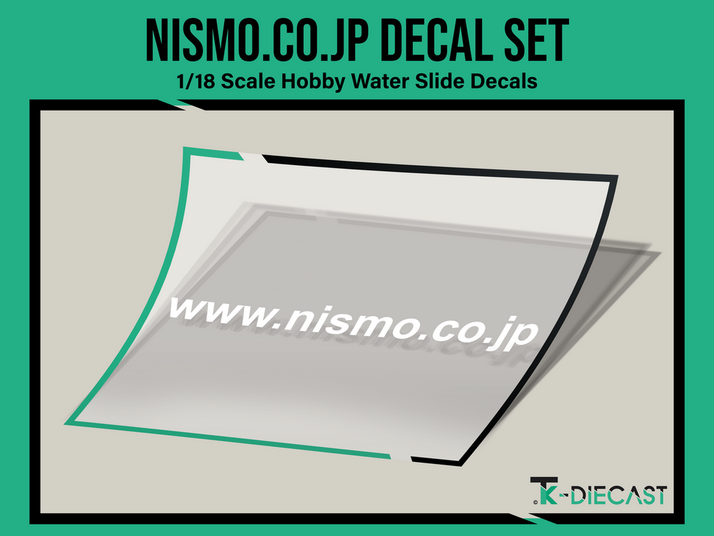Nismo.co.jp Decal Set