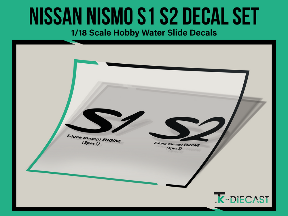 Nissan Nismo Decal Set (S1 / S2)