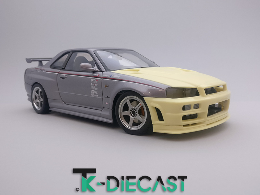 Nissan R34 Gt R Skyline Nismo Kit S Tune R Tune Tk Diecast Nissan R34 Gt R Skyline Nismo Kit S Tune R Tune Tk Diecast