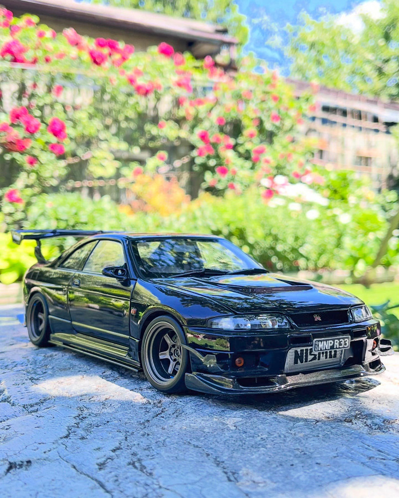 Nissan Skyline R33 GT-R Auto Select Lip - Tk Diecast