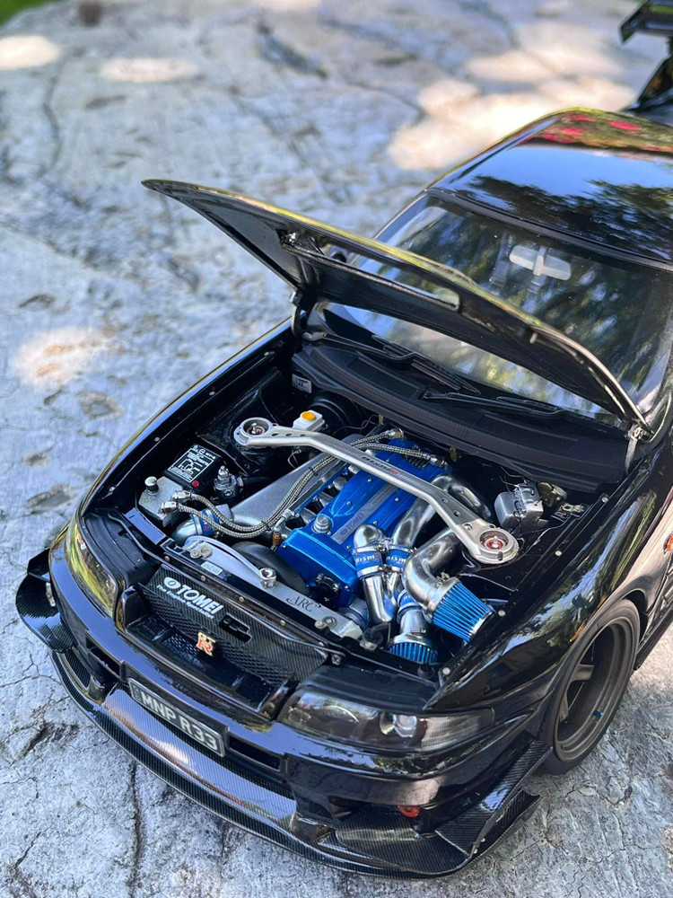 Nissan Skyline R33 GT-R Auto Select Lip - Tk Diecast