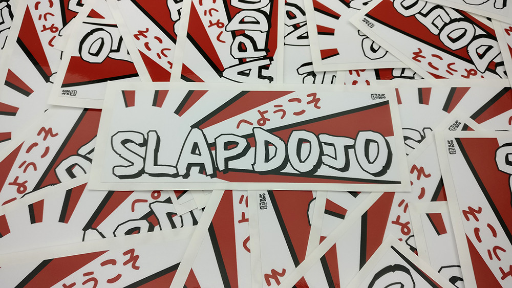 Slap Dojo Vinyl Slap Sticker - Tk Diecast