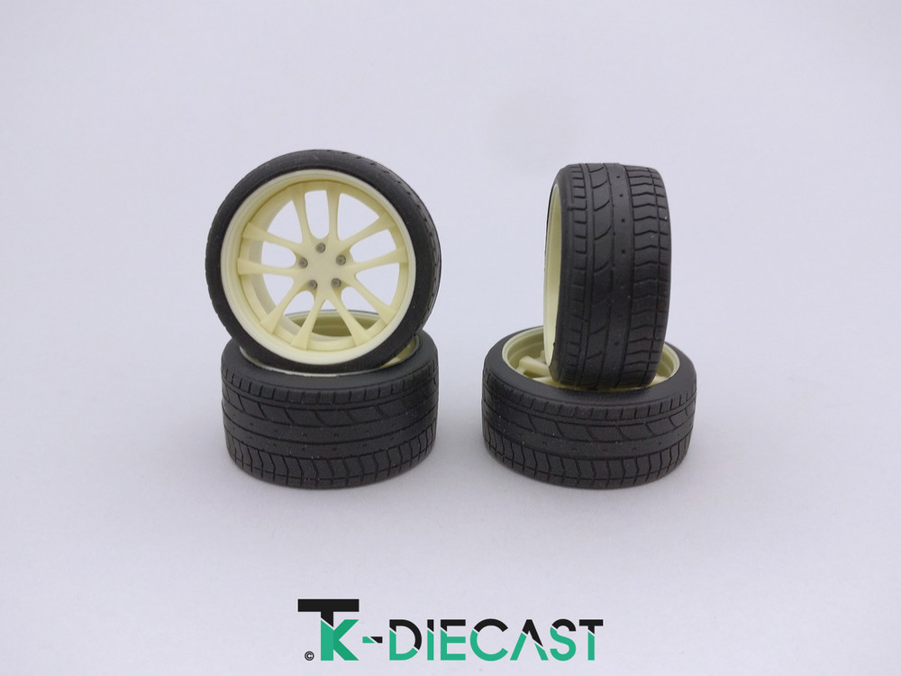 1/64 EGwheels Weds LXZ 風 ホイール ミニカートミーテック 19