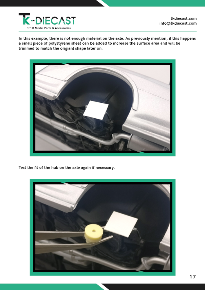 Wheel Hub Guide - AUTOart