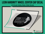 Leon Hardiritt Wheel Center Cap Decal 