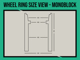 17" Universal Wheel rings Monoblock