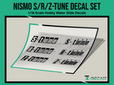 Nismo S-Tune R-Tune Z-Tune Decal Set