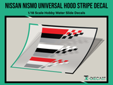 Nissan Nismo Universal Hood Stripe Decal