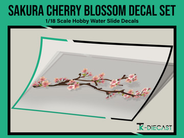 Sakura Cherry Blossom Decal Set