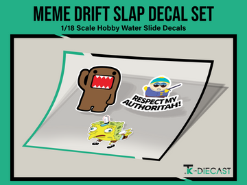 MEME Drift Slap Decal Set