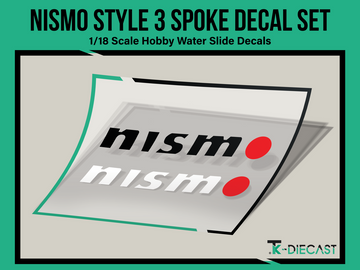 Nismo Style 3 Decal Set (Spoke)