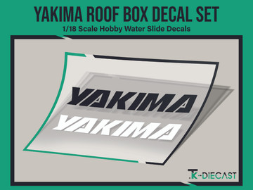 Yakima Roof Box Decal Set